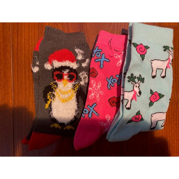 Hot Sox Originals Lot of 12 pairs + 3 pairs Betsy Johnson NEW - Picture 2 of 5